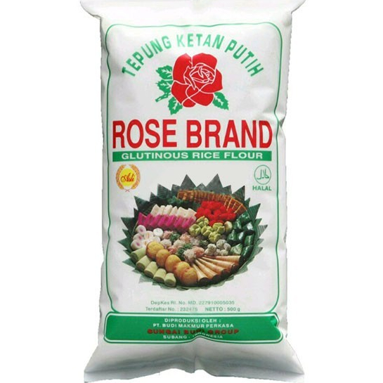 

Rose Brand Tepung Ketan 500 Gr