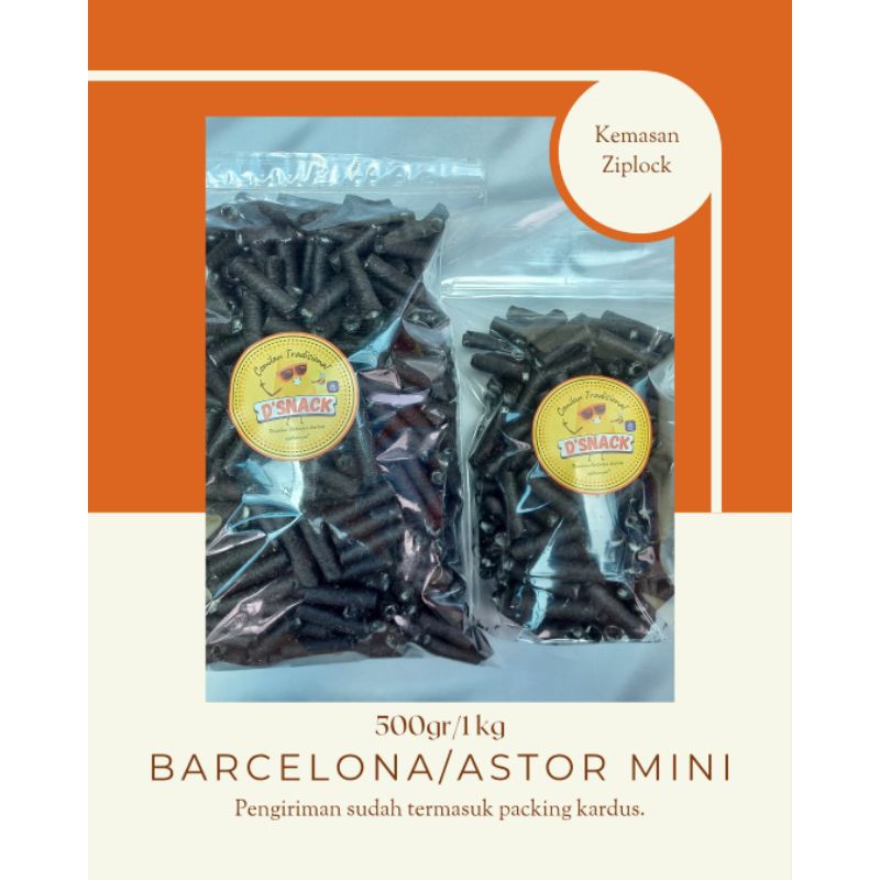 

[ Snack Murah ] Barcelona/Astor Mini Vanila || Manis ||
