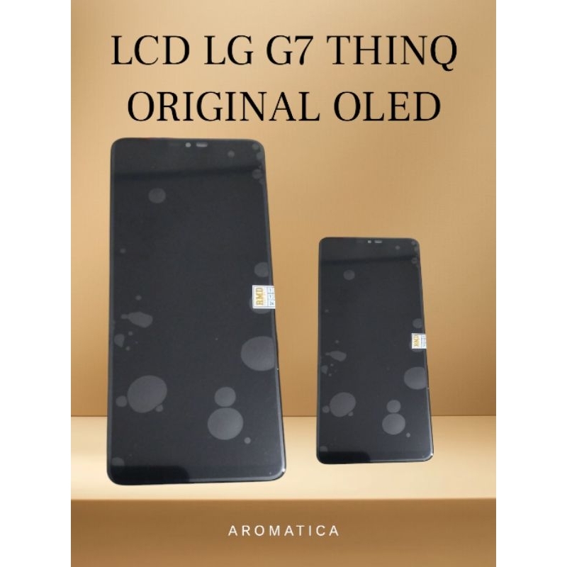 LCD TOUCHSCREEN LG G7 THINQ ORIGINAL OLED FULLSET BERGARANSI