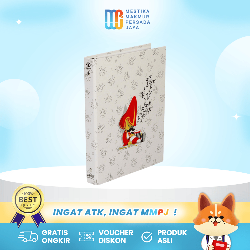 

Bantex Multi Ring Binder A5 B5 Motif Karakter Srogza – Binder Notebook Kuliah Aesthetic