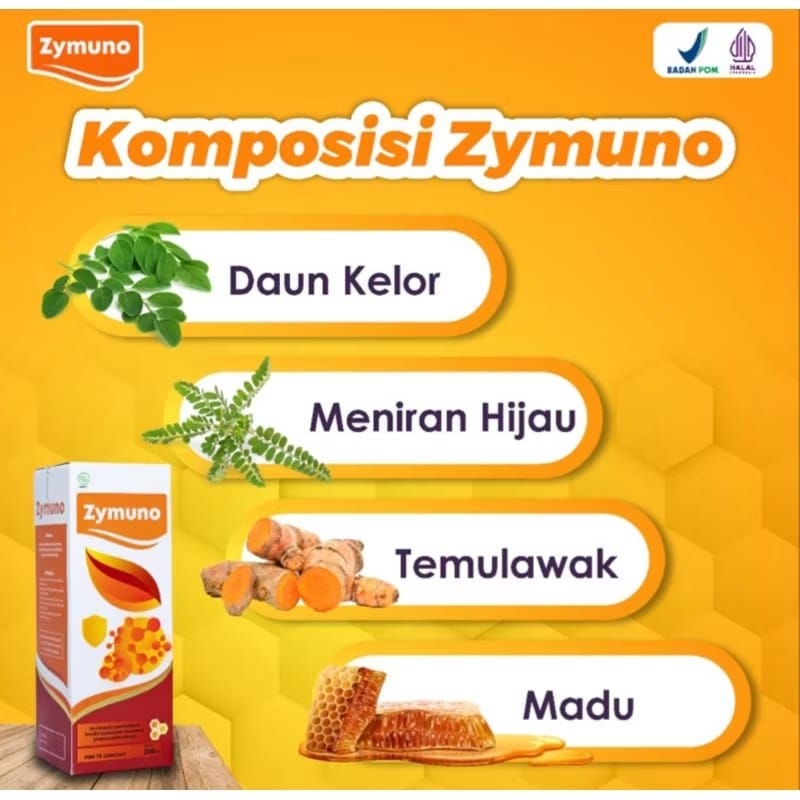 

Zymuno original herbal benjolan paket 1 botol