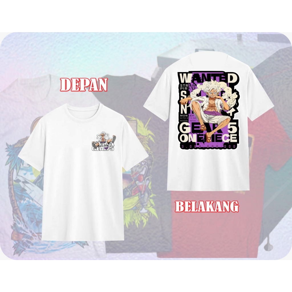 Kaos Costum dewasa combed 30s