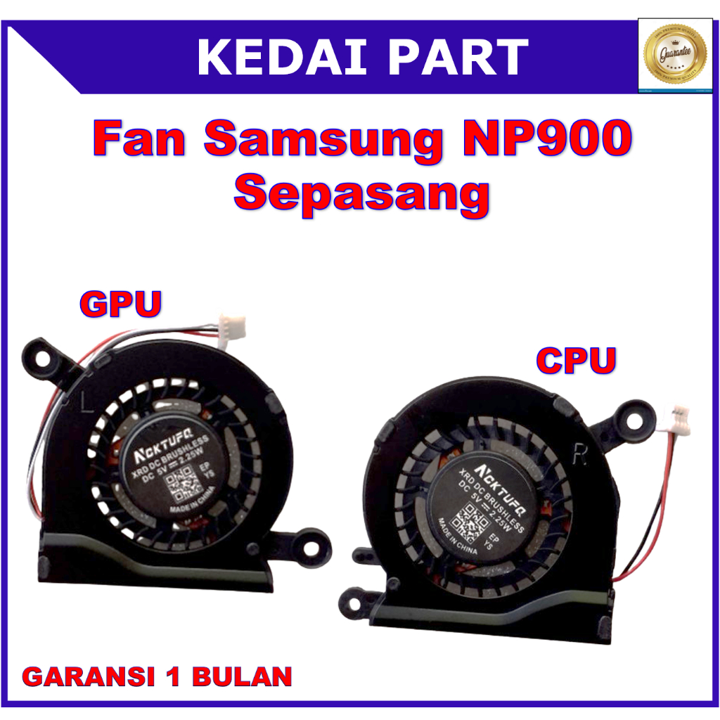 Fan Samsung NP900 NP900X3G Sepasang