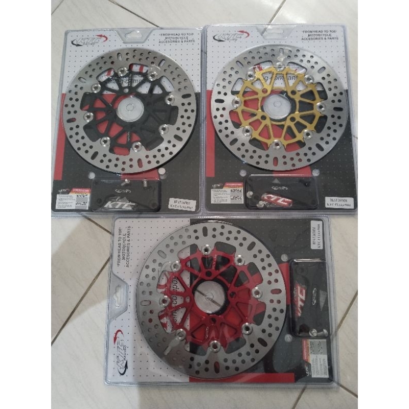 PIRINGAN CAKRAM DEPAN KTC BEAT - NEW BEAT - BEAT FI GENIO UKURAN 260 MM ORIGINAL KTC 100%