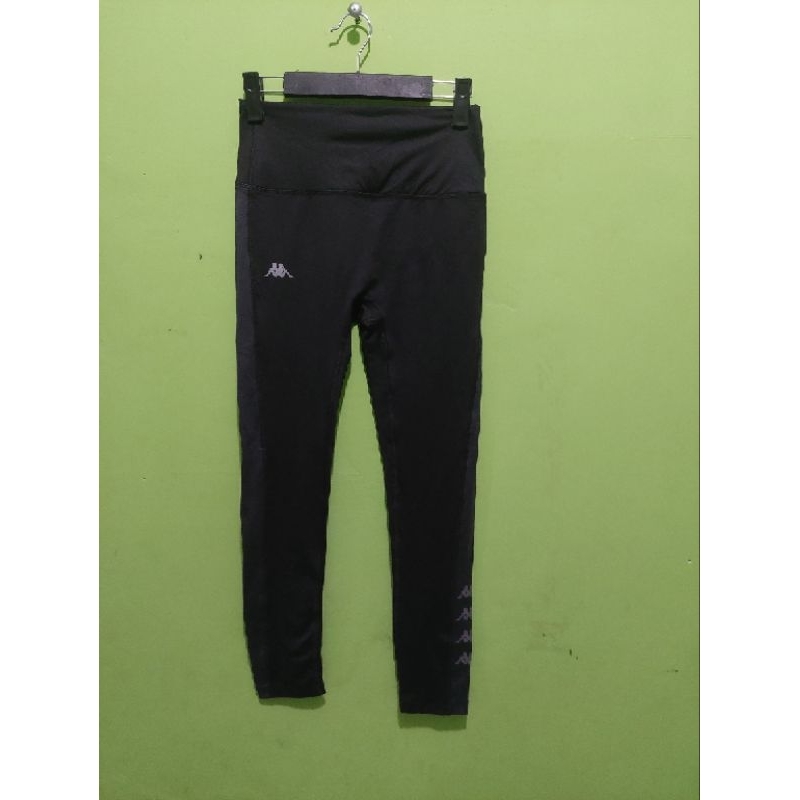 celana Legging HW high waist Kappa gym running  preloved