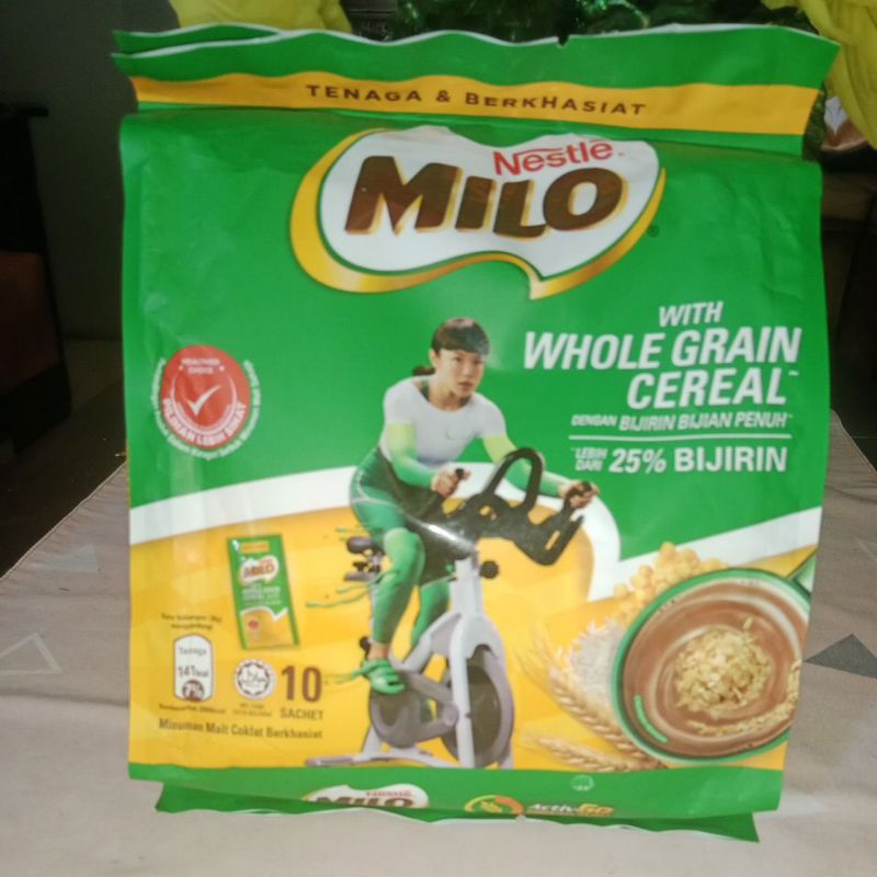 

Milo with Whole Grain Cereal 10 sachets