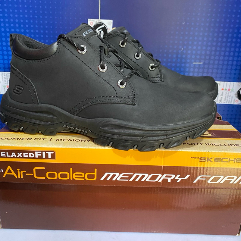 Sepatu Skechers Original Relaxedfit Knowlson 204921BLK Men