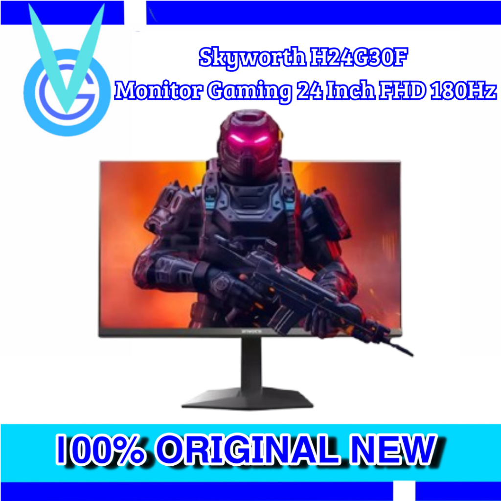 Monitor Skyworth H24G30F Monitor Gaming 24 Inch FHD 200Hz