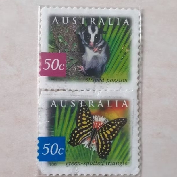 

Perangko Australia Fauna and Flora - Rainforest, Daintree NP (6th Series) Tahun 2003 Set 2pcs