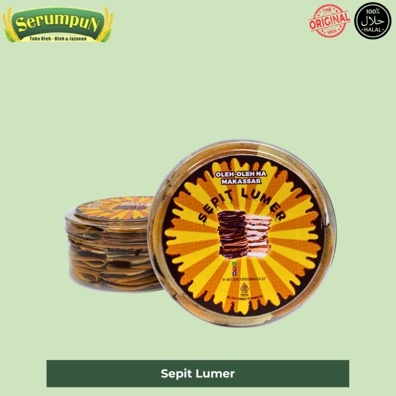 

Sepit Lumer | Oleh-Oleh Khas Makassar | Snack Cokelat | Makanan Ringan