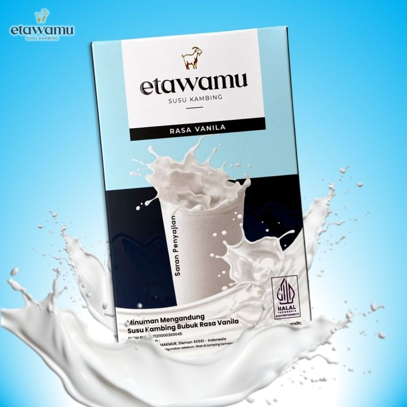 

Susu Kambing Etawamu Vanila Atasi Nyeri Sendi & Tulang 200gr box