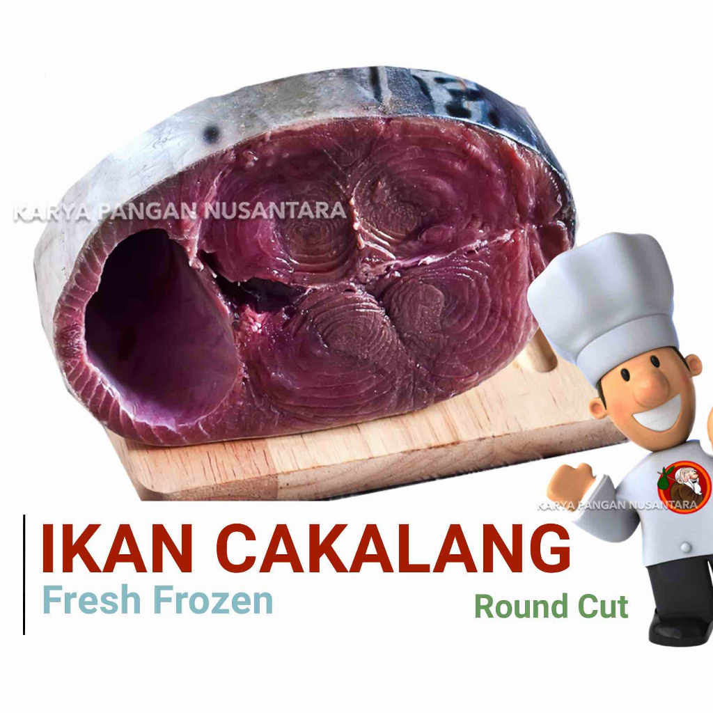 

IKAN CAKALANG FRESH FROZEN IKAN TONGKOL CAKALANG PER POTONG PCS CUT