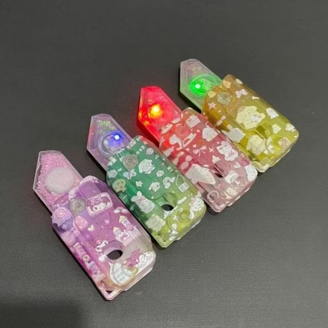 Mainan Fidget Toys 006 | Mainan Dekompresi Anak Anak | Mainan Pisau Lipat Berlampu | Mainan Fidget D