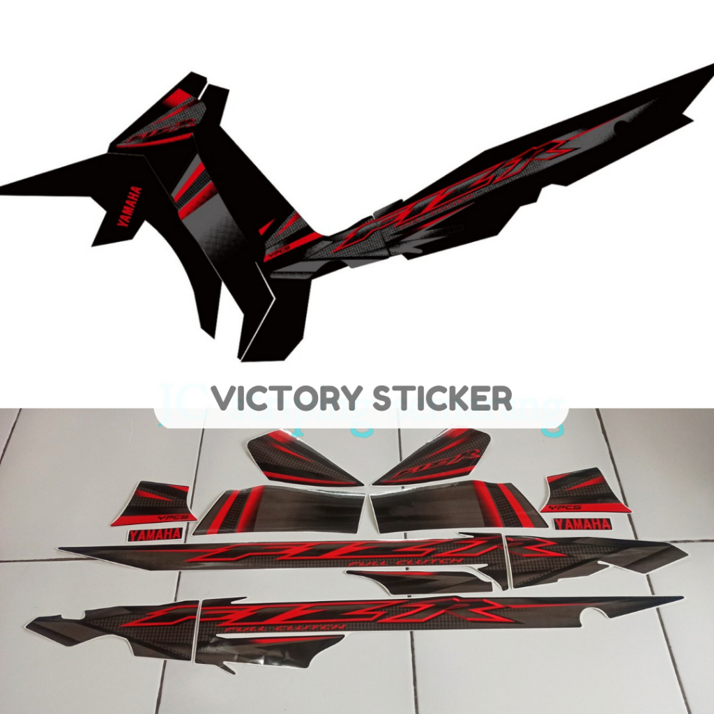 Striping F1ZR 2004 full hitam