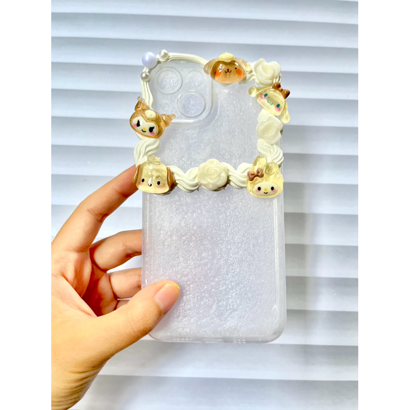 Sanrio jelly decoden phone case | PO | Bisa req tipe hp | Kuromi pochaco pompompurin