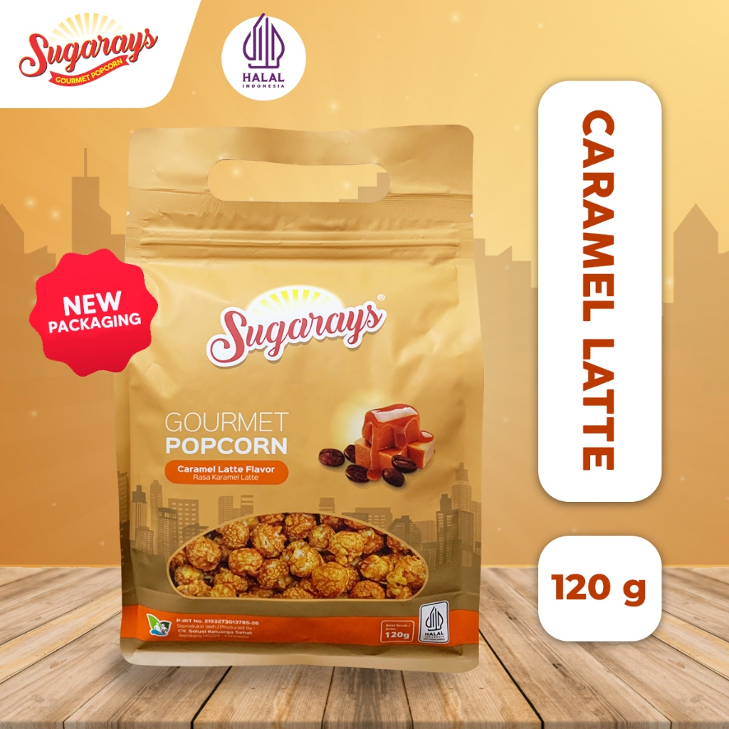

Sugarays Gourmet Popcorn - Caramel Latte