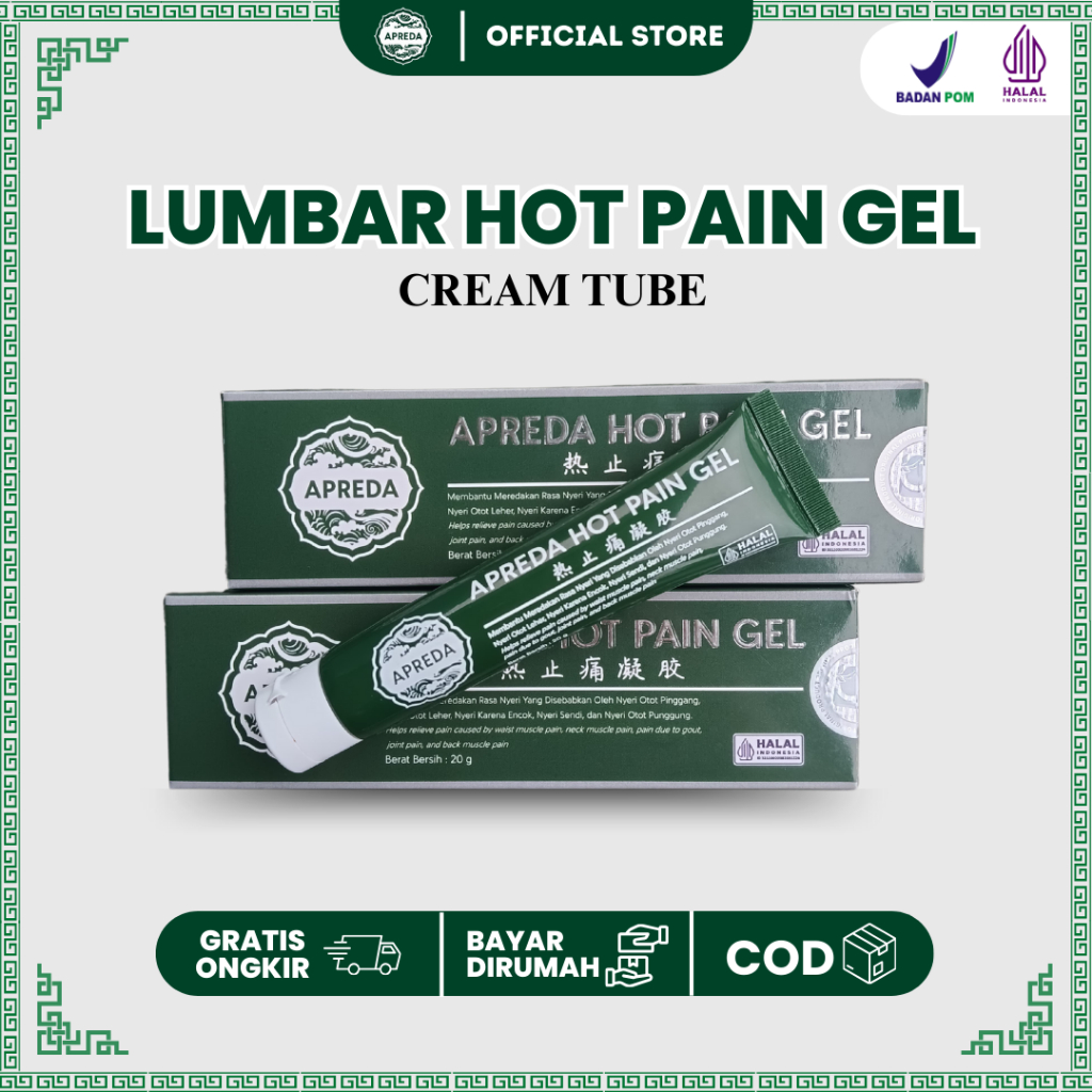 Lumbar Cold 𝐎𝐑𝐈𝐆𝐈𝐍𝐀𝐋 Compress Gel Lumbar Spine Cooling Gel APGMA Lumbar Cream Lutut Gel Nyeri Pingga
