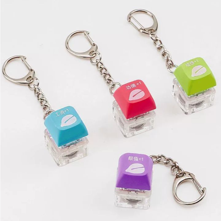 Keychains with Keycaps Gantungan Kunci Lucu | MatchaLand