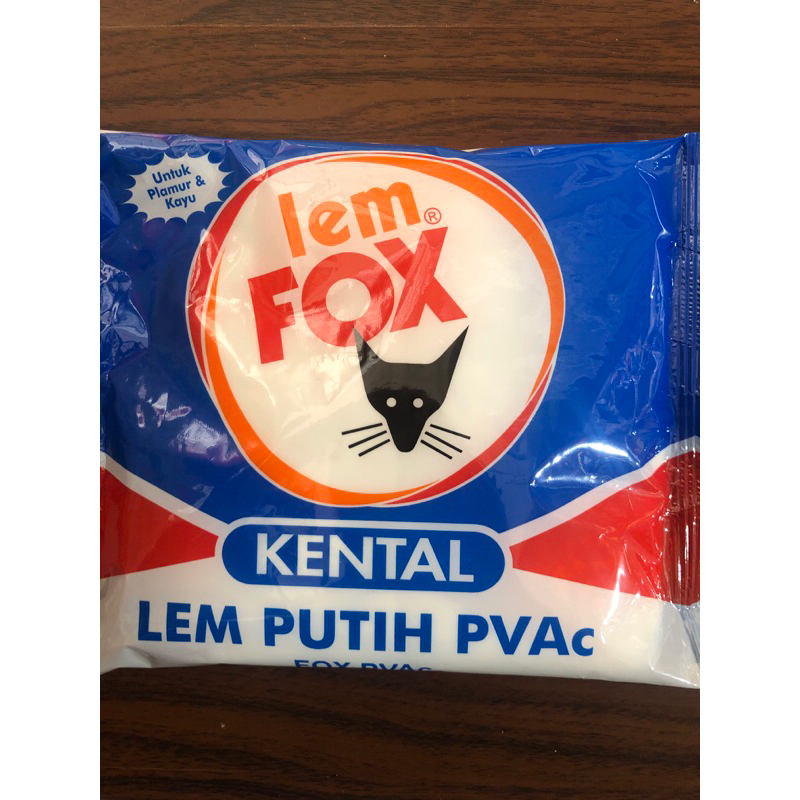 

Lem putih / Lem fox ukuran 350 gram / bungkus