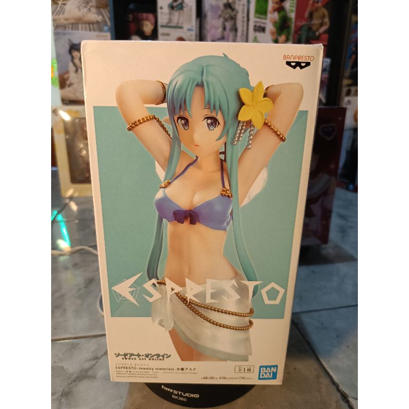 SAO Sword Art Online Asuna figure ESPRESTO Jewelry
