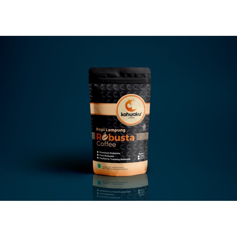 

Kopi Robusta Premium Grade 100g - Kopi Pekat, Aftertaste Mantap, Roasted Fresh, Murni Tanpa Campuran