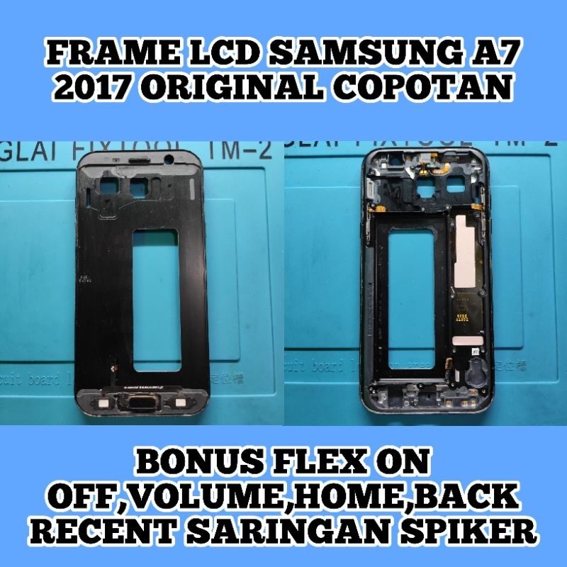 FRAME LCD SAMSUNG A7 2017 ORIGINAL COPOTAN BANYAK BONUS