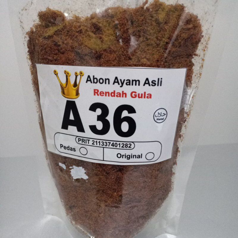 

Abon Ayam Asli A36 - Ukuran Besar - Halal