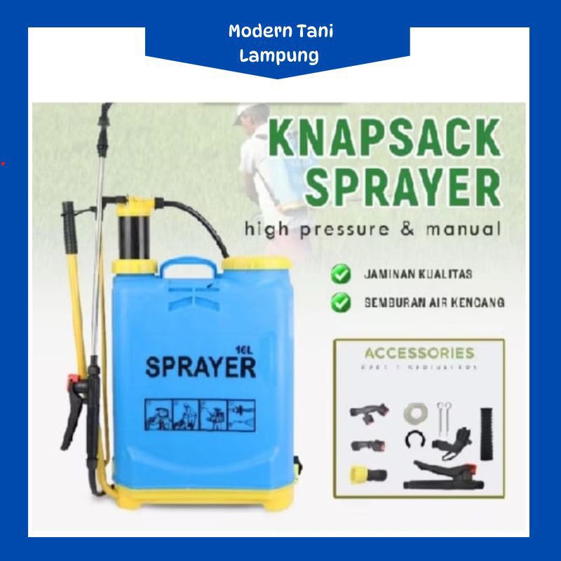 Sprayer Manual 16 Liter Knapsack Sprayer Allat Semprot  Pertanian Perkebunan Hama Manual