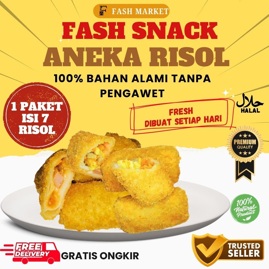 

Risol Mayonaise dan Sayur Frozen I Fresh di buat setiap hari