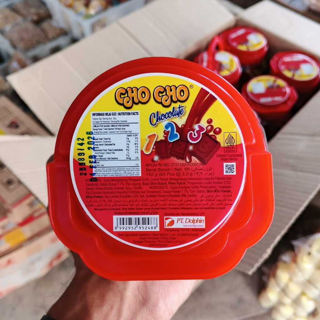 

[tobekasi] CHO CHO CHOCOLATE TOPLES ISI 60PCS