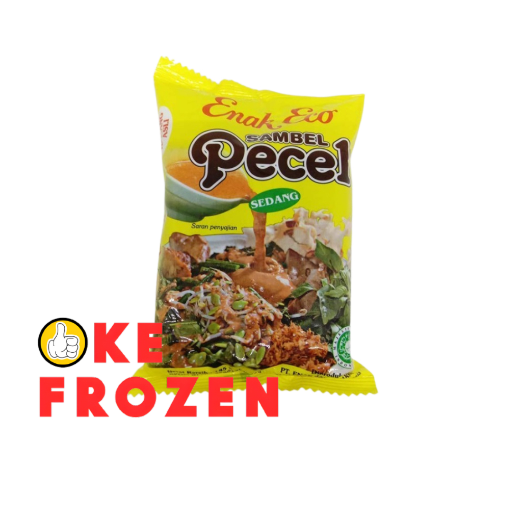 

ENAK ECO SAMBEL PECEL SEDANG 185GR/ BUMBU INSTAN