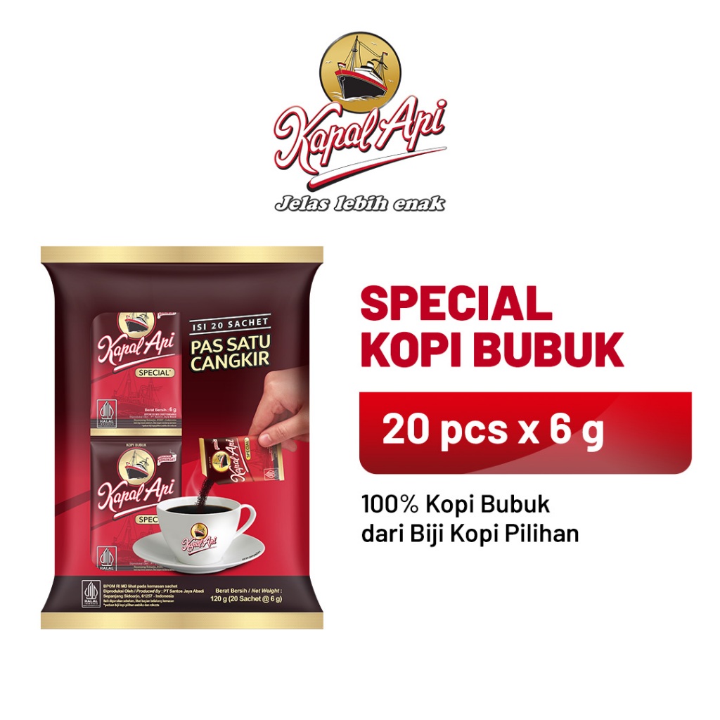 

KAPAL API Special 1 Bag (20 x 6 gr)