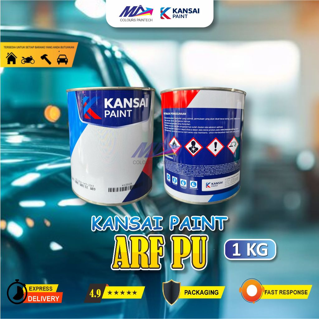 CAT PU ARF KANSAI PAINT 1 KG SILVER 1 E7 ; W09 ;W040 ;MICA