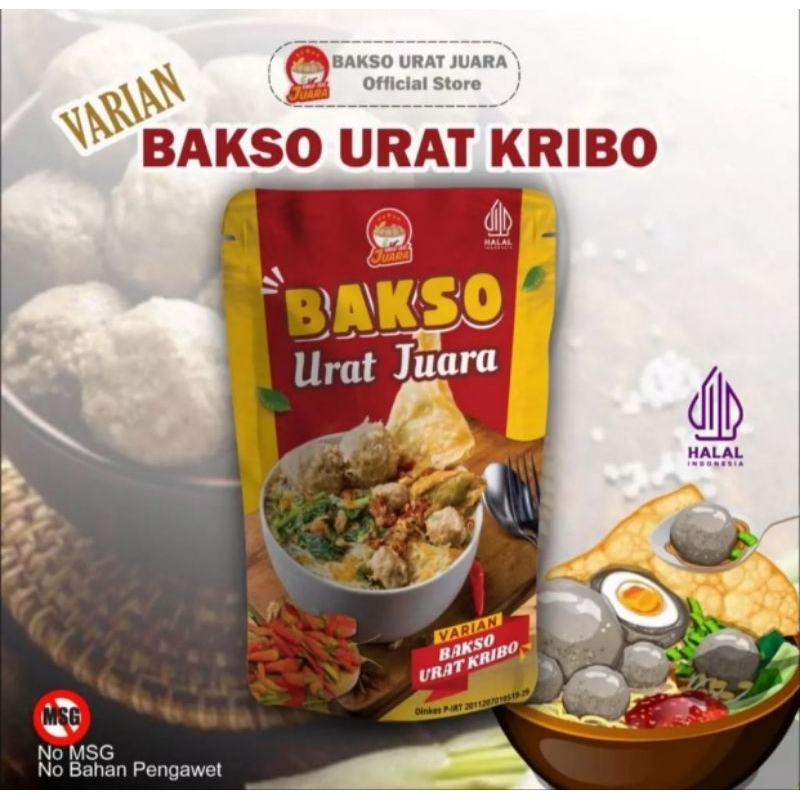 

bakso varian urat kribo
