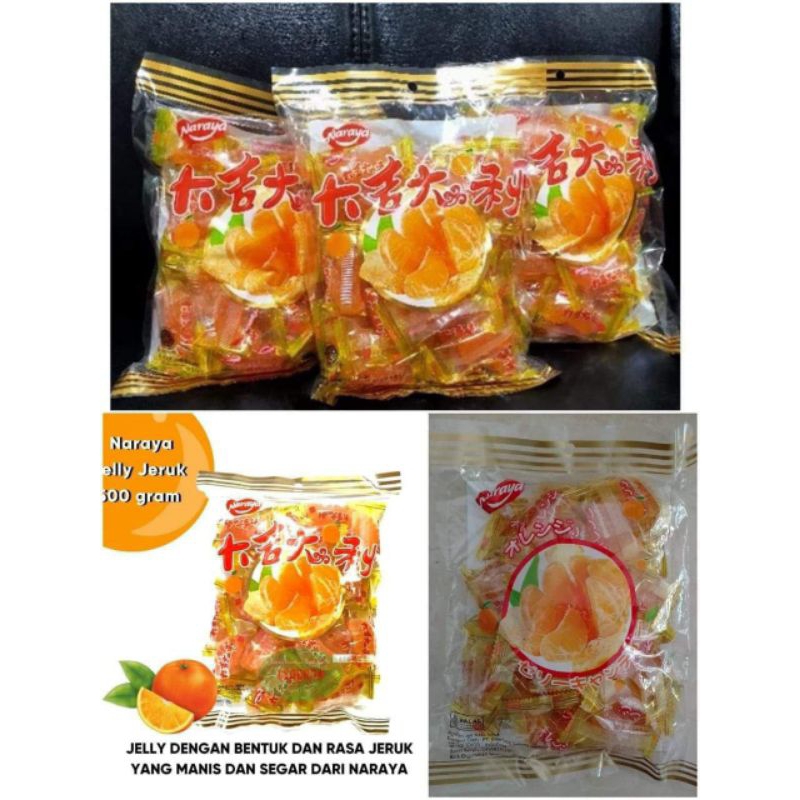 Naraya permen jelly jeruk
