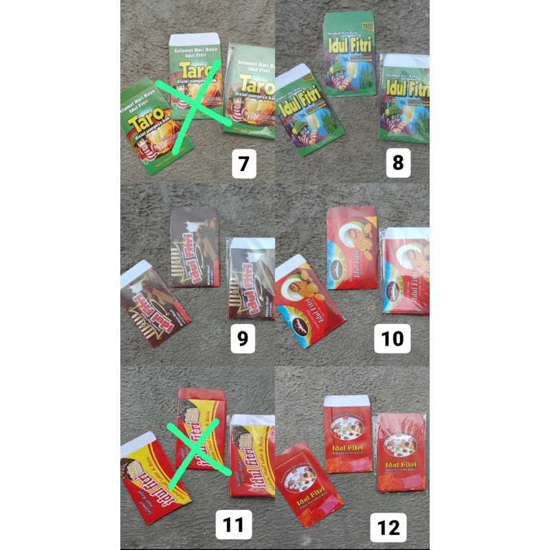 

Amplop Lebaran karakter Murah
