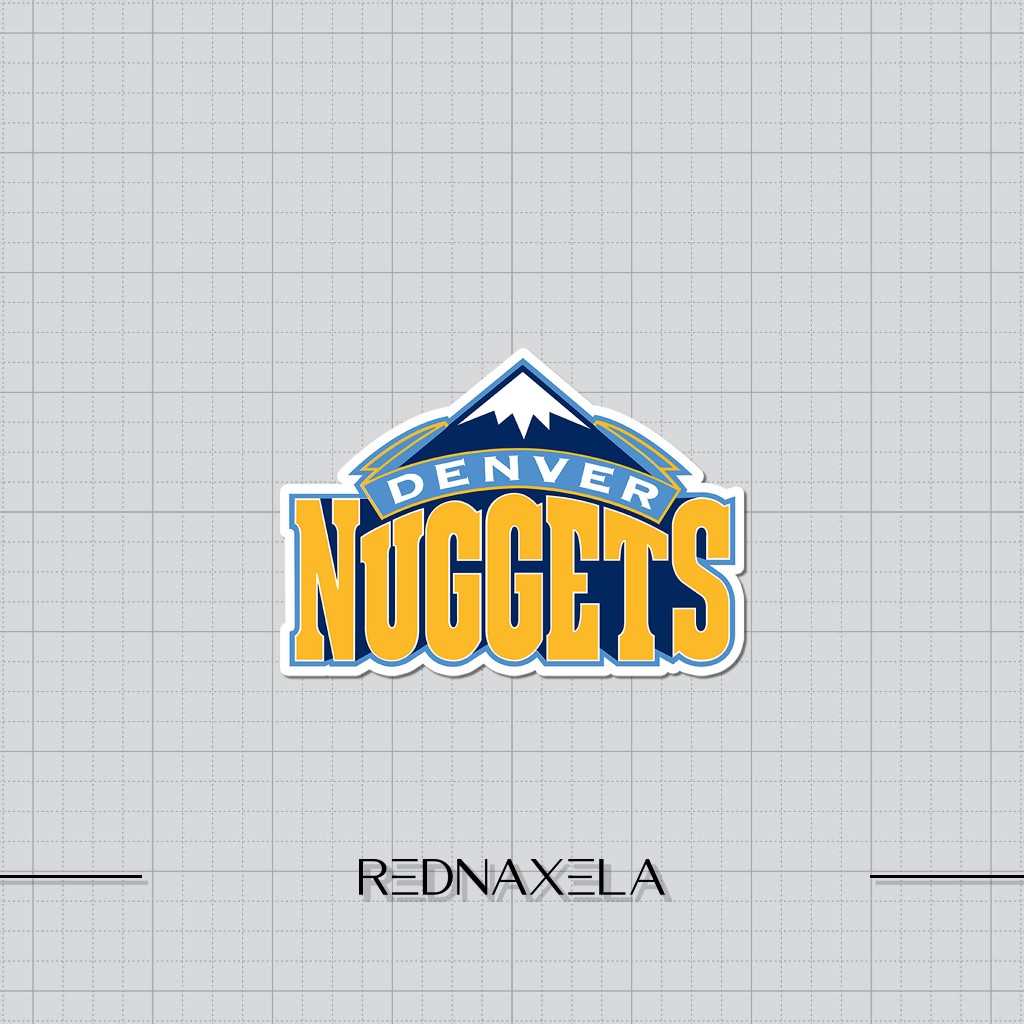 

Stiker Vinyl Denver Nuggets NBA Stiker Koper Outdoor Stiker Laptop Waterproof Sticker