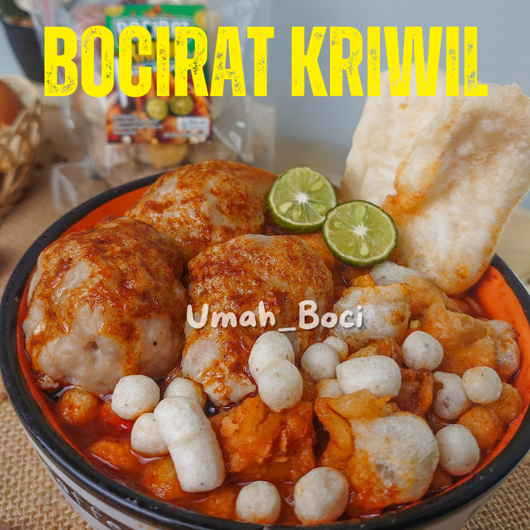 

Bocirat Baso Aci Urat Kriwil Jumbo Umah Boci Isian Komplit