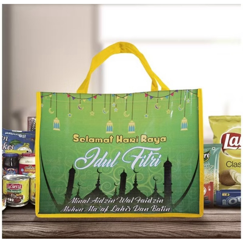 

Tas Parcel Lebaran ukuran Jumbo , Idul Fitri untuk Hampers Lebaran kamu lebih mewah.