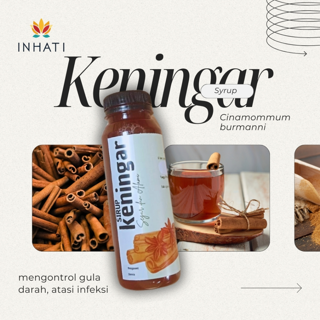 

INHATI Sirup Keningar 100% REMPAH ASLI - Kontrol Gula Darah, Cegah Infeksi, Healthy Lifestyle
