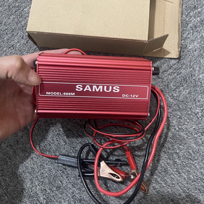 Flash  SAMUS M pobel 666M 3W 12V BTOutput Inverter Booster Elektronik Tegangan Tinggi