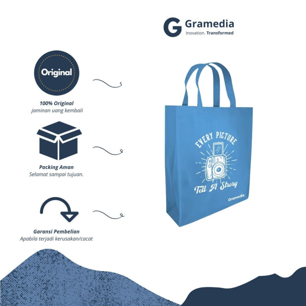 Gramedia Tas Go Green Pres M