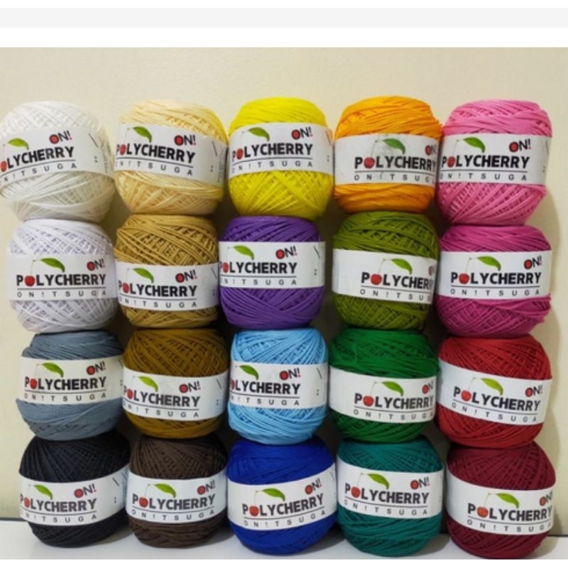 Benang Rajut Polycherry