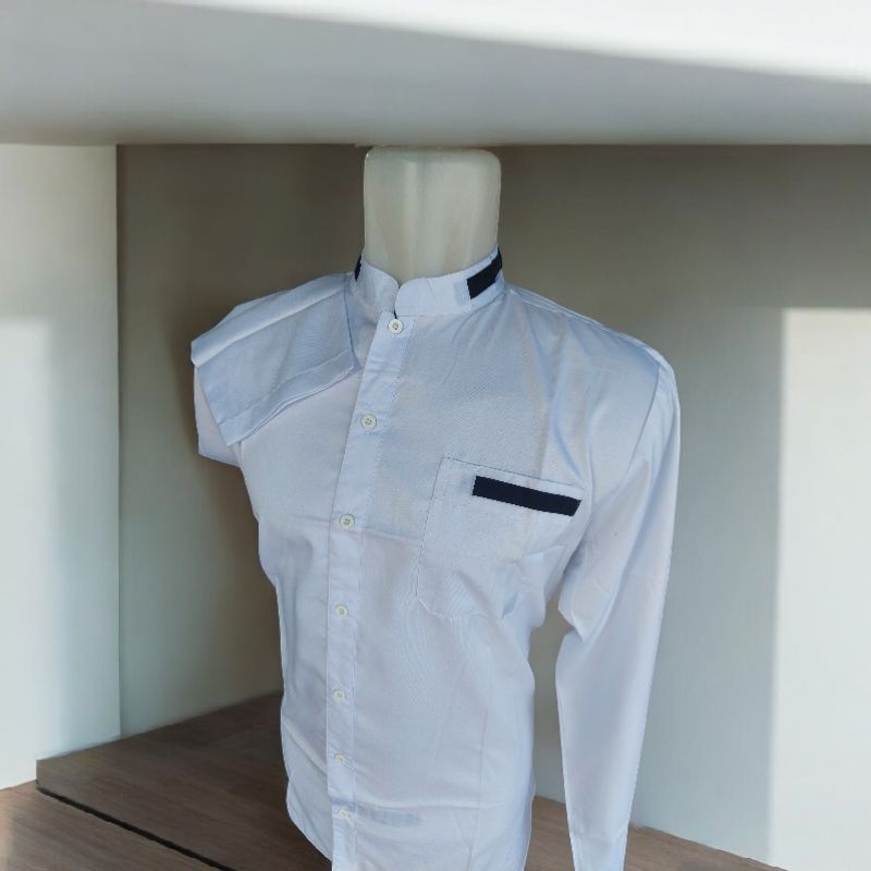 koko al wafa/baju muslim al wafa/al wafa baju muslim putih