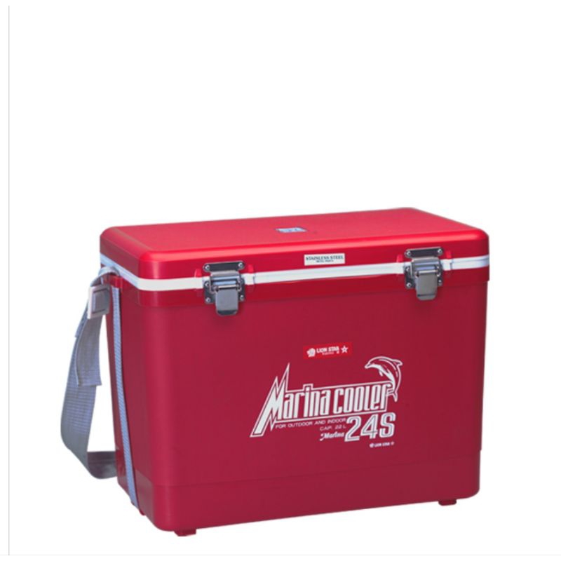 Marina cooler box 24's Lion star box es mancing camping
