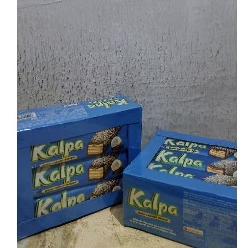 

KALPA WAFER Cokelat dengan taburan kalpa (1Box Isi 12PCS)