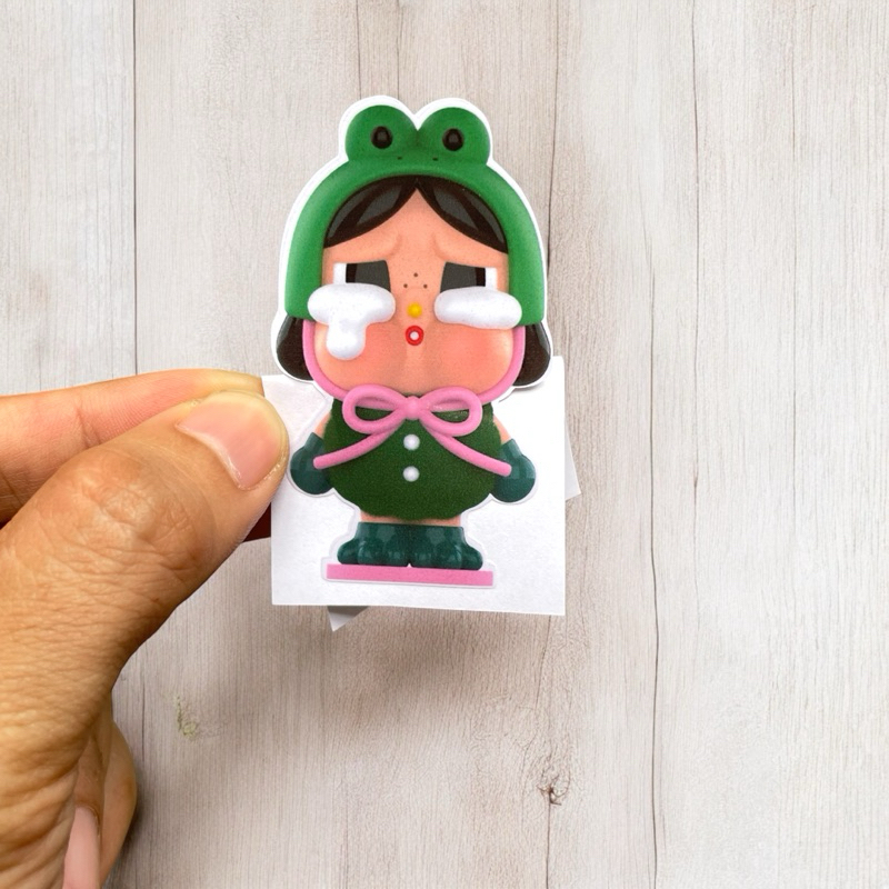 

Stiker Vinyl Cry Babies Baby Bayi Mewek Nangis Viral Printing Tempelan Laptop HP