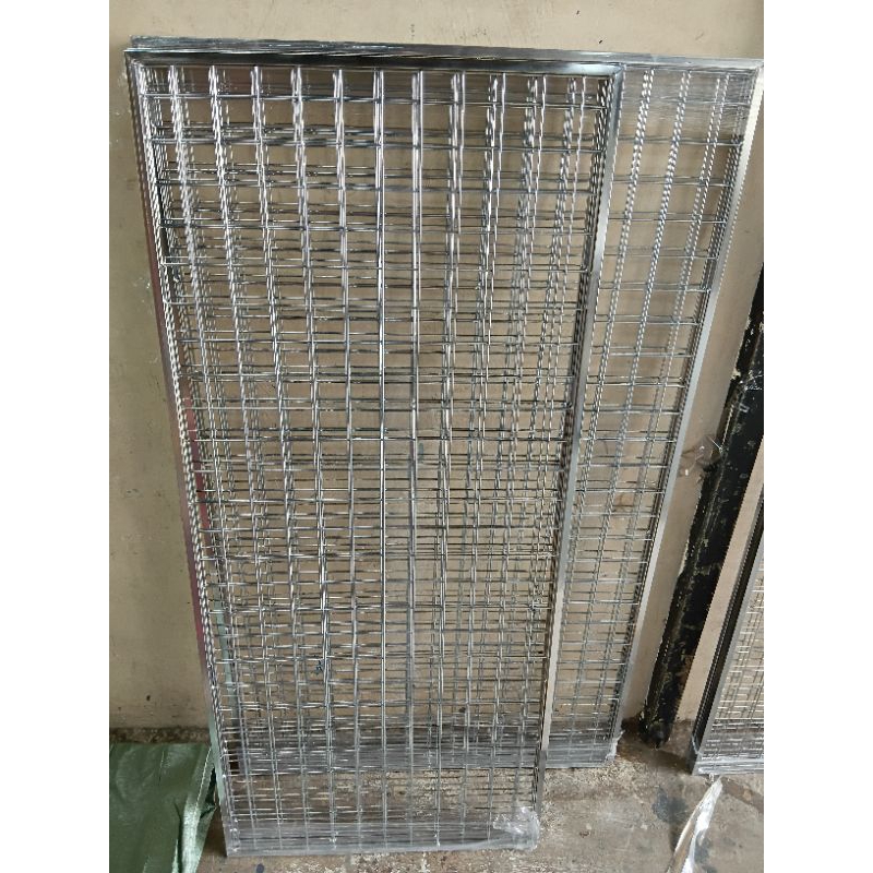 Besi ram stenlis/ram display ukuran 80x120cm/tebal ram 4mm