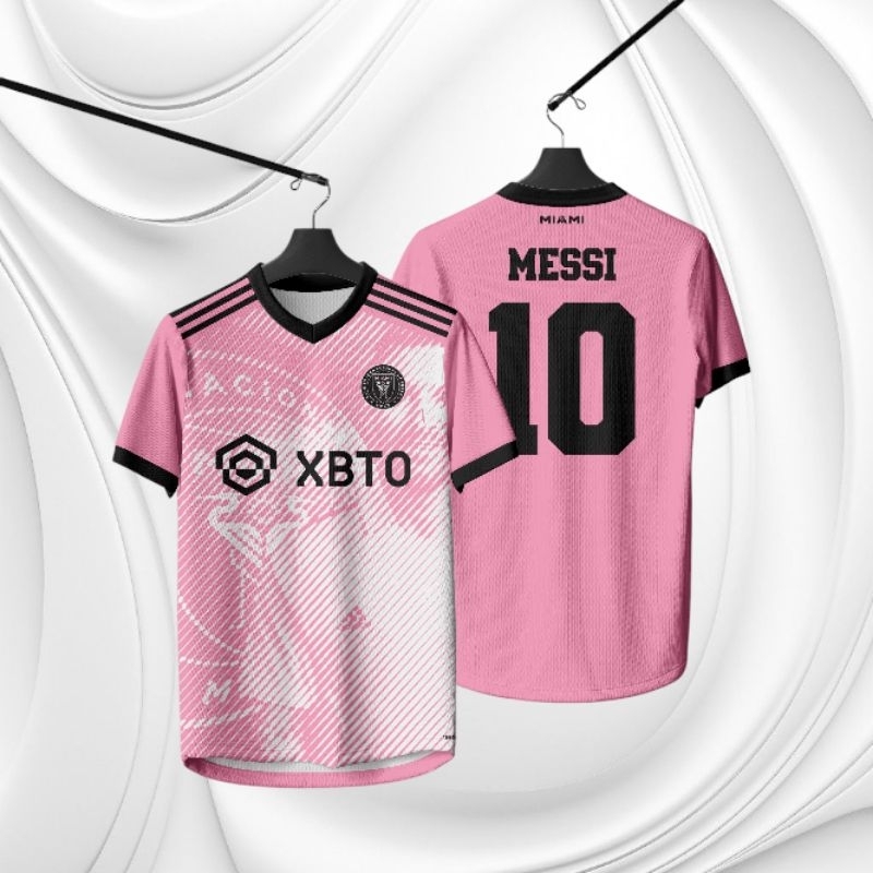 Jersey bola miami 2024 2025 Messi