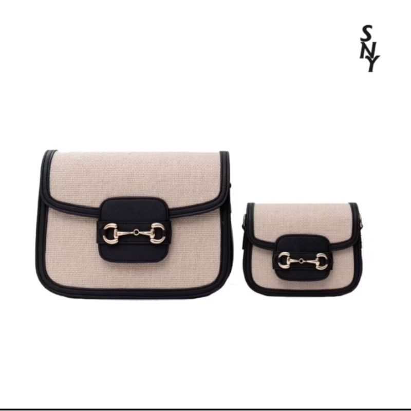 Preloved tas wanita Jackson bag kanvas SNY x Aita size Medium. sale sisa 1